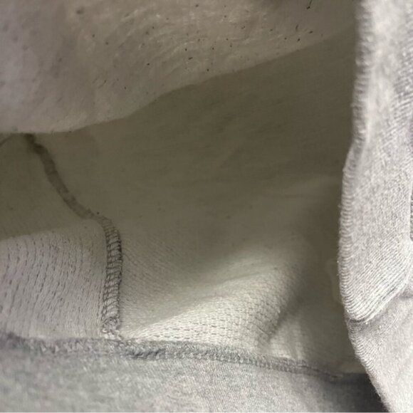 Zara Man Essentials Textured Crewneck Sweatshirt Grey S - Picture 3 of 8